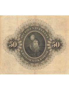 Suède 50 kronor 1956 2