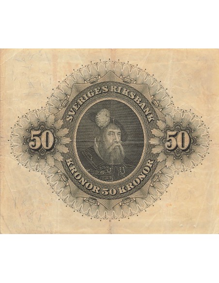 Suède 50 kronor 1956