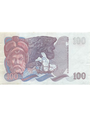Suède 100 kronor 1965