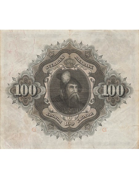 Suède 100 kronor 1952