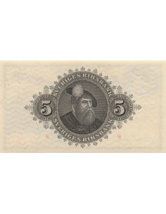 Suède 5 kronor 1947 2