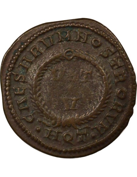 Rome Empire Crispus Voeux Quinquennaux 1 nummus Cuivre 320-322 Aquilée