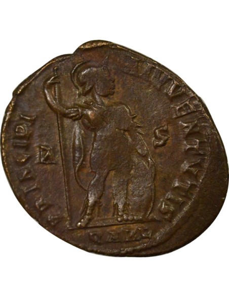 Rome Empire Crispus Prince de la Jeunesse 1 nummus Cuivre 317 Arles