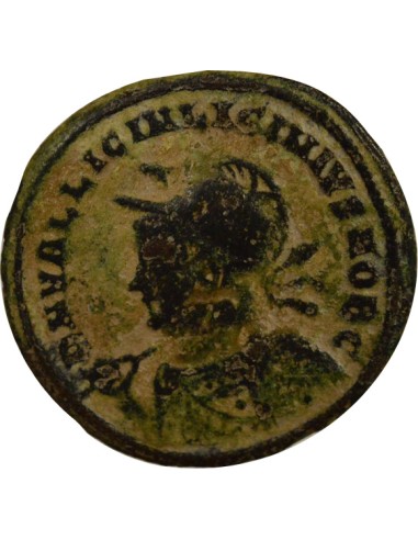 Aigle & Captif 1 nummus Cuivre 321-323 Antioche