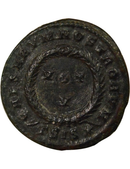 Rome Empire Crispus Voeux Quinquennaux 1 nummus Cuivre 320-321 Siscia
