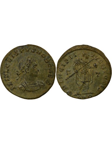 Rome Empire Crispus Prince de la Jeunesse 1 nummus Cuivre 317-318 Trèves