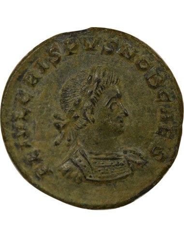 Rome Empire Crispus Prince de la Jeunesse 1 nummus Cuivre 317-318 Trèves