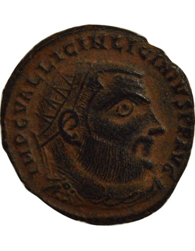 Aigle & Captif 1 nummus Cuivre 321-323 Antioche