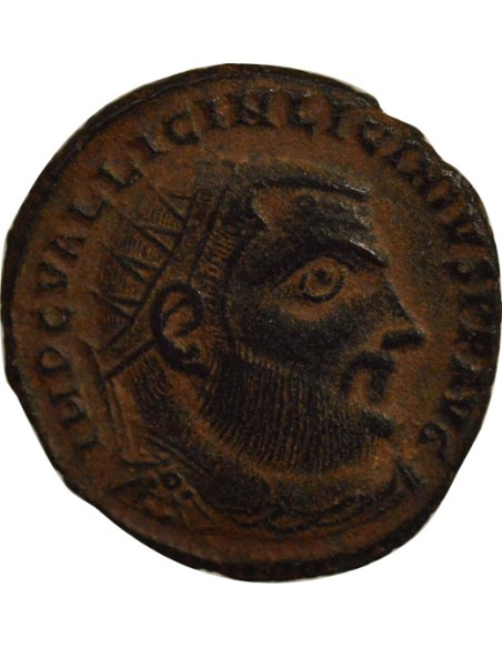 Aigle & Captif 1 nummus Cuivre 321-323 Antioche