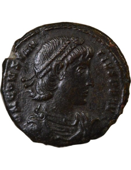 Rome Empire Constance II Phénix sur Globe 1 nummus Cuivre 349 Constantinople