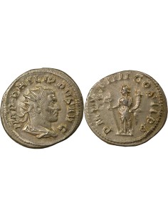 Rome Empire Philippe Ier l'Arabe Felicitas 1 antoninien Billon 247 R Rome