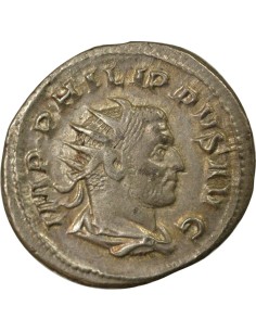 Rome Empire Philippe Ier l'Arabe Felicitas 1 antoninien Billon 247 R Rome 2