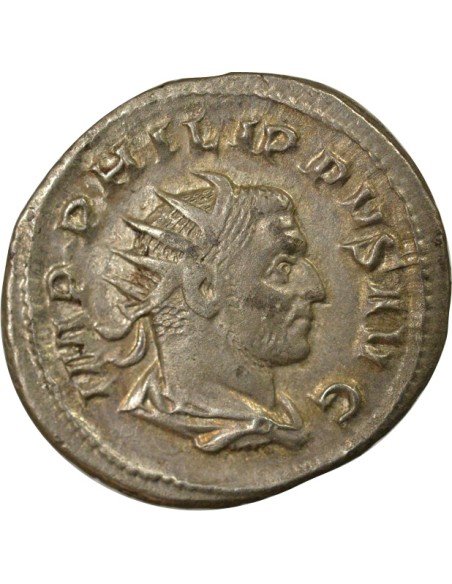 Rome Empire Philippe Ier l'Arabe Felicitas 1 antoninien Billon 247 R Rome
