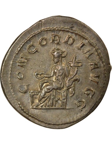 Rome Empire Otacilia Severa Concordia 1 antoninien Billon 247 R Rome