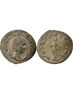 Rome Empire Otacilia Severa Pietas 1 antoninien Billon 249 R Rome