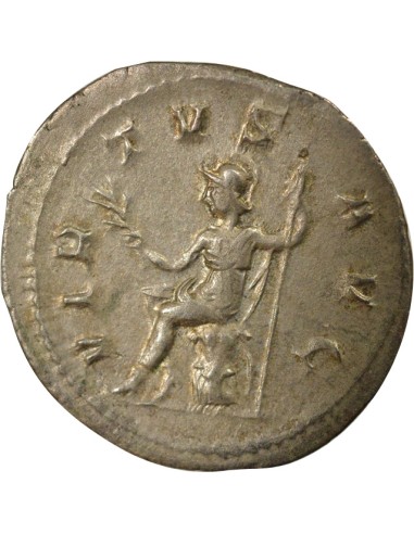 Rome Empire Philippe Ier l'Arabe Virtus assis 1 antoninien Billon 244 R Rome