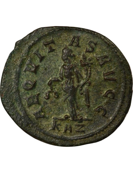 Rome Empire Carin Aequitas 1 antoninien Billon 283-284 R Rome