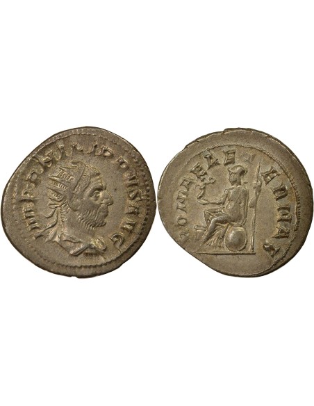 Rome Empire Philippe Ier l'Arabe Romae Aeternae  1 antoninien Billon 246-247 R Rome