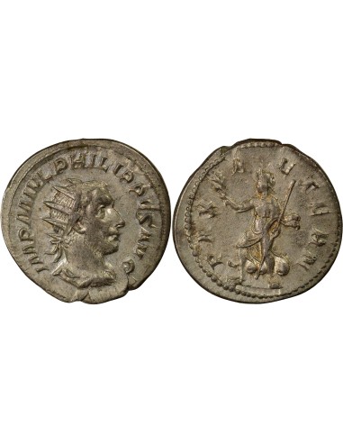 Rome Empire Philippe Ier l'Arabe Pax Aetern 1 antoninien Billon 244 R Rome