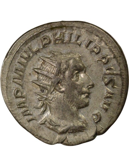 Rome Empire Philippe Ier l'Arabe Pax Aetern 1 antoninien Billon 244 R Rome