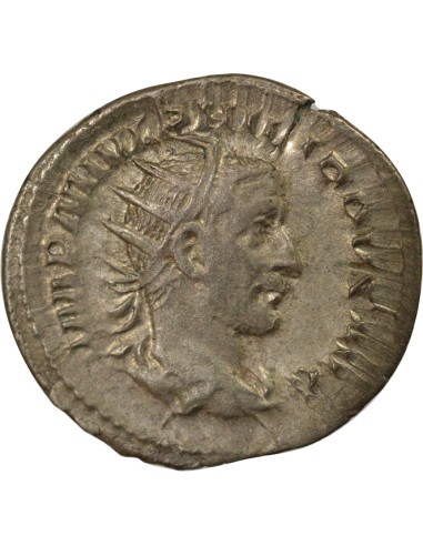 Rome Empire Philippe Ier l'Arabe Salus à gauche 1 antoninien Billon 244 R Rome