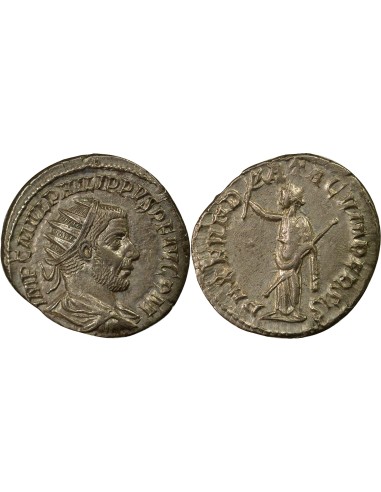 Rome Empire Philippe Ier l'Arabe Paix avec les Perses 1 antoninien Billon 244 Antioche