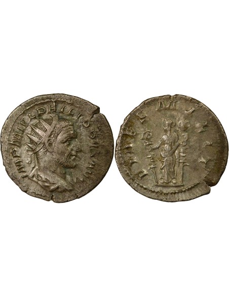 Rome Empire Philippe Ier l'Arabe Fides & Etendards 1 antoninien Billon 244 R Rome