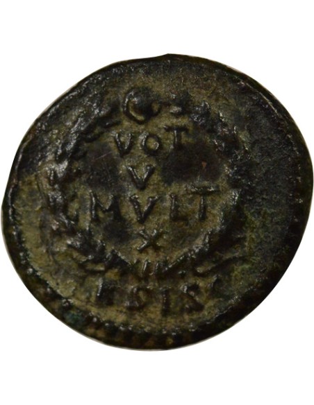 Rome Empire Théodose Ier Voeux Quinquennaux 1 nummus Cuivre 383 Siscia