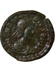 Rome Empire Théodose Ier Victoria 1 nummus Cuivre 384-387 Siscia 2