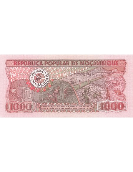 Mozambique 1000 meticais 1983