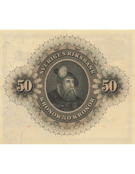 Suède 50 kronor 1958