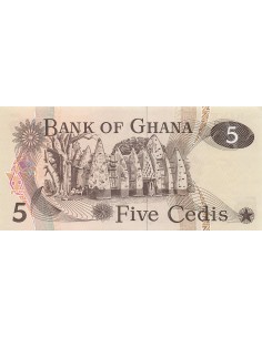 Ghana 5 cedis 1978 2