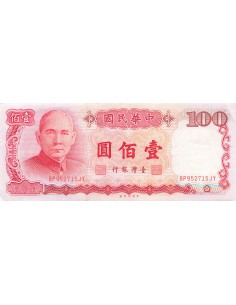 Chine 100 yuan 1987
