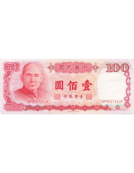 Chine 100 yuan 1987