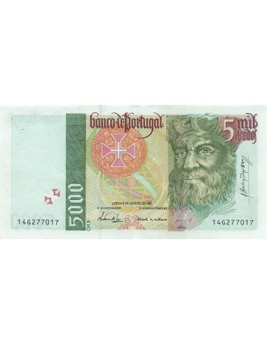 Portugal 5000 escudos 1995
