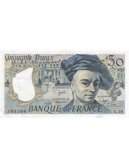 50 francs 1980