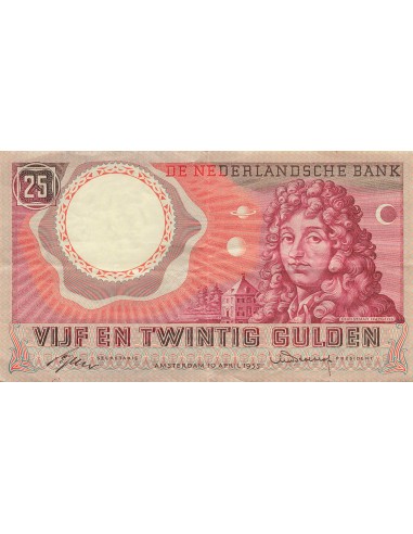 Pays-Bas 25 gulden 1955
