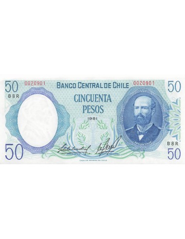 Chili 50 pesos 1981