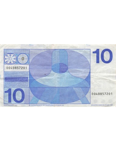 Pays-Bas 10 gulden 1968