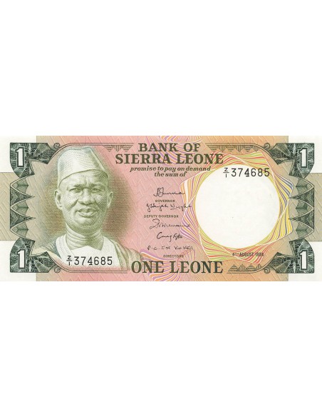 Sierra Leone 1 leone 1984