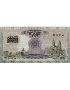 Pays-Bas 20 gulden 1941 2