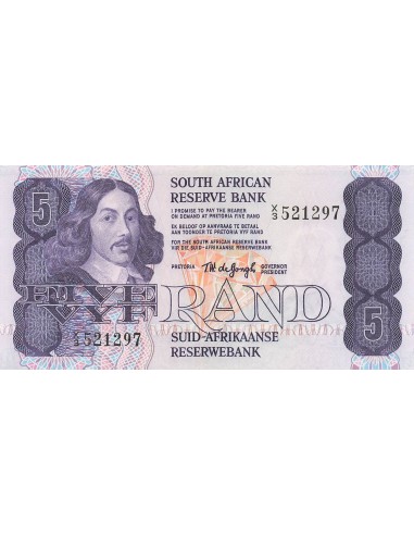 Afrique du Sud 5 rand 1978