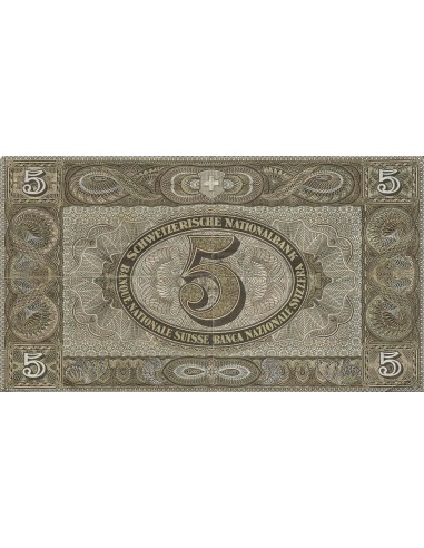 Suisse 5 francs 1951