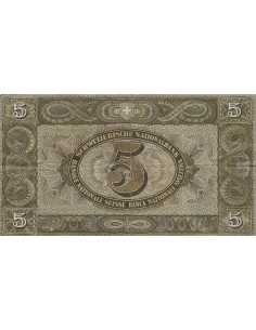 Suisse 5 francs 1939 2