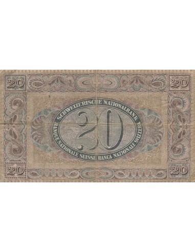 Suisse 20 francs 1927