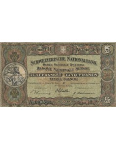 Suisse 5 francs 1936