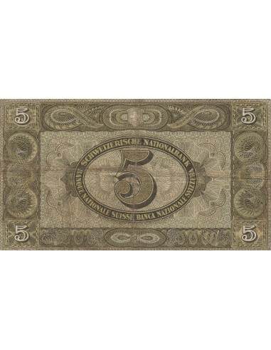 Suisse 5 francs 1936
