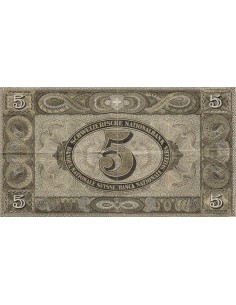 Suisse 5 francs 1922 2