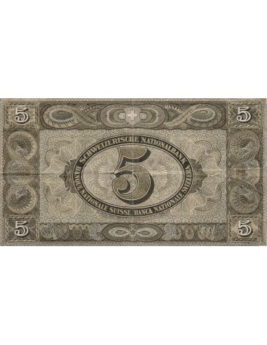 Suisse 5 francs 1922