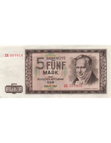Allemagne (RDA) 5 mark 1964